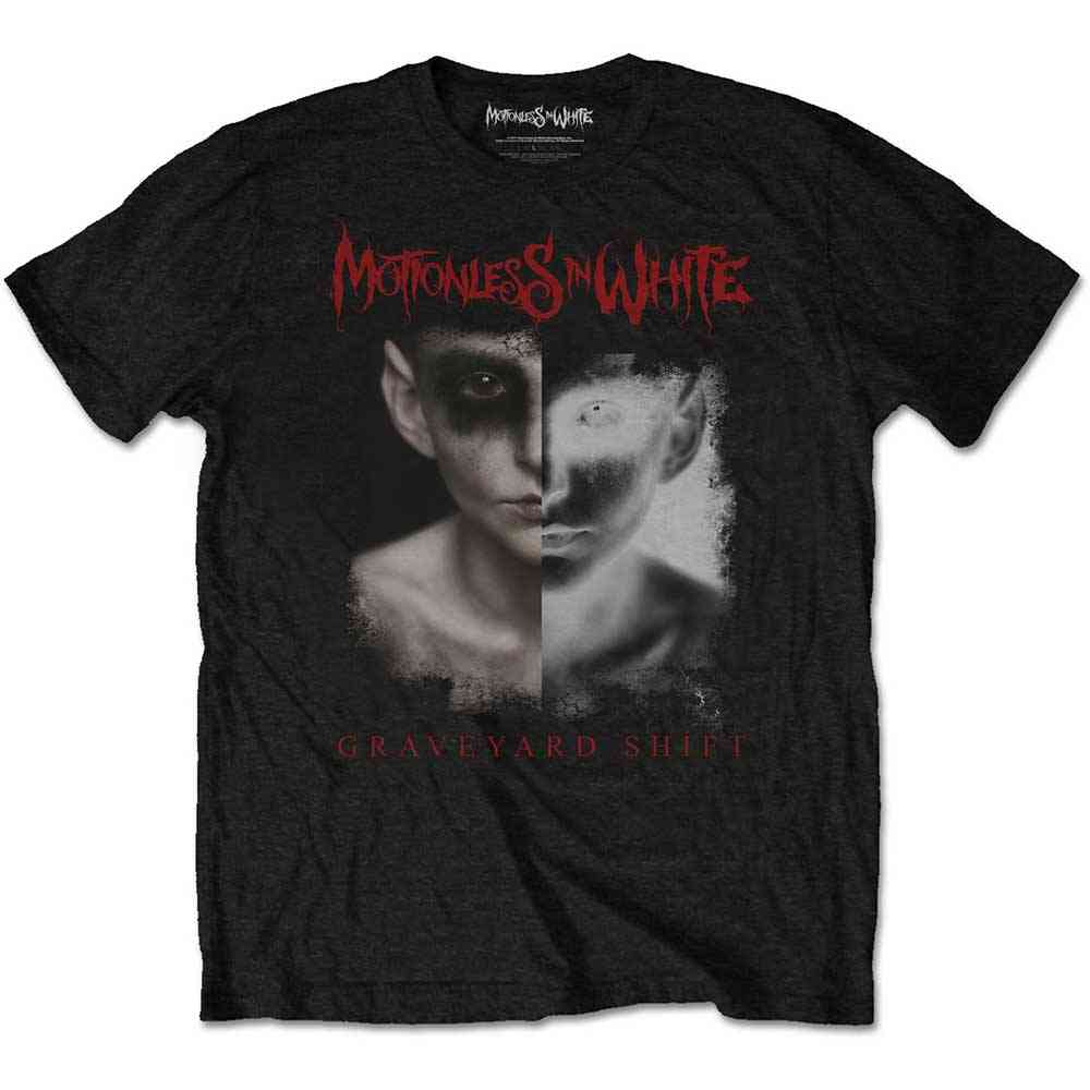 Motionless In White - Split Screen T-shirt Homme - Noir